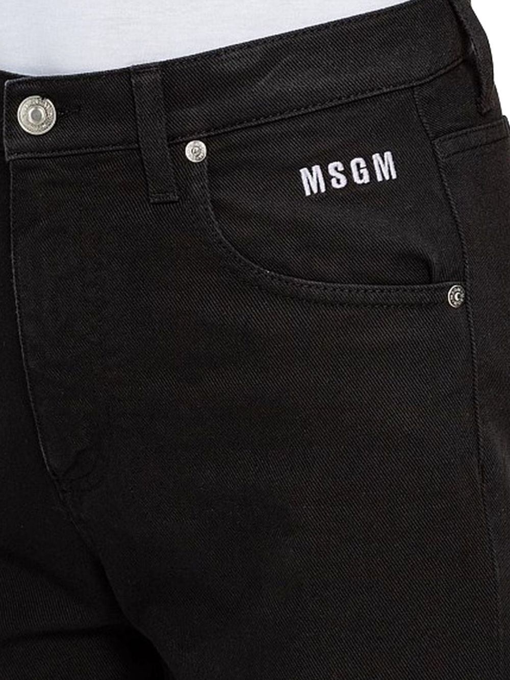 logo-detail wide-leg trousers - 3