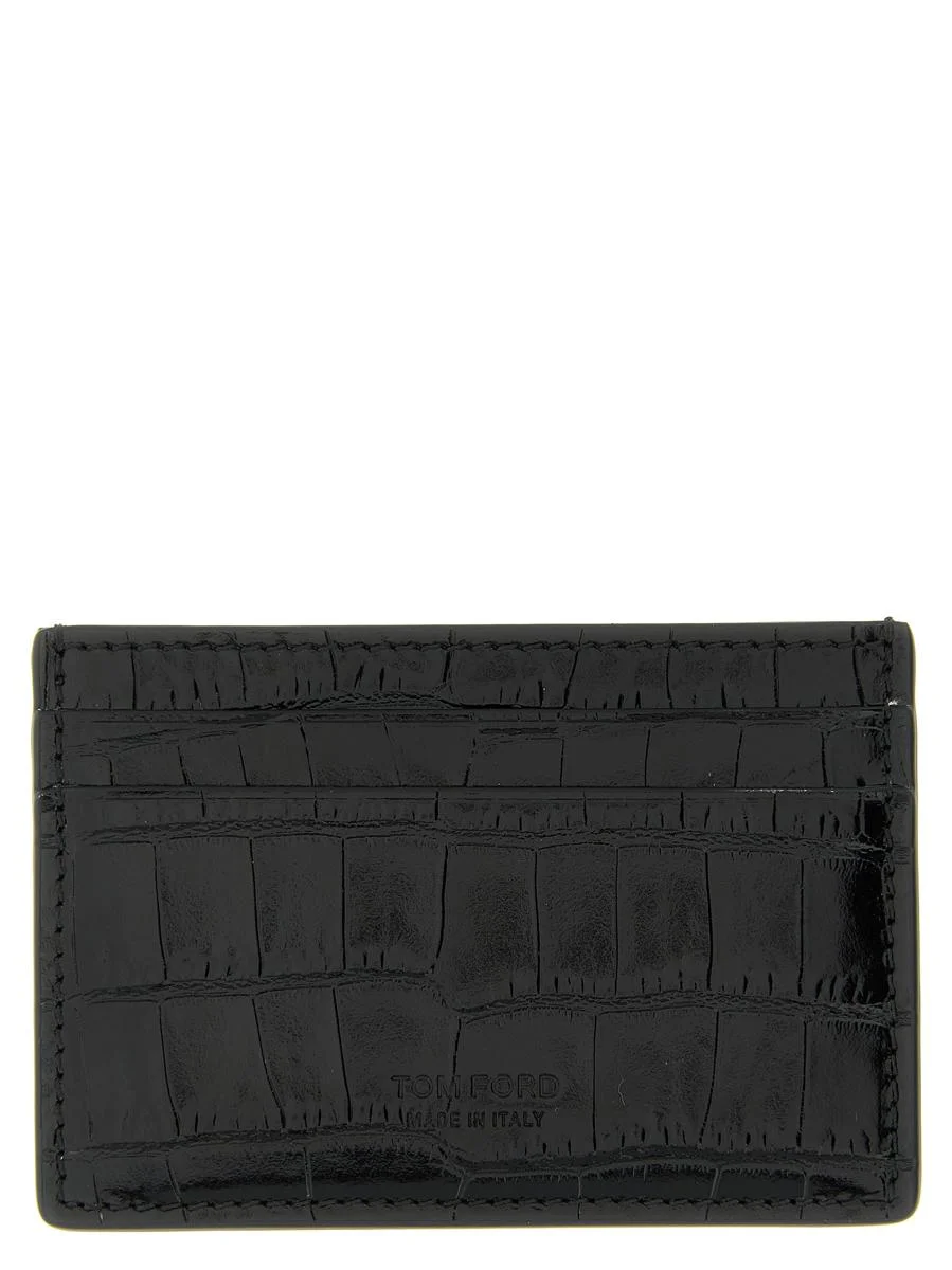 Tom Ford Crocodile Card Holder - 1