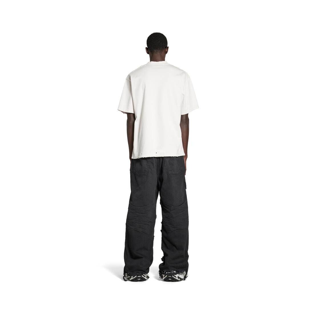 Paris Liberty T-shirt Medium Fit in Off White - 4