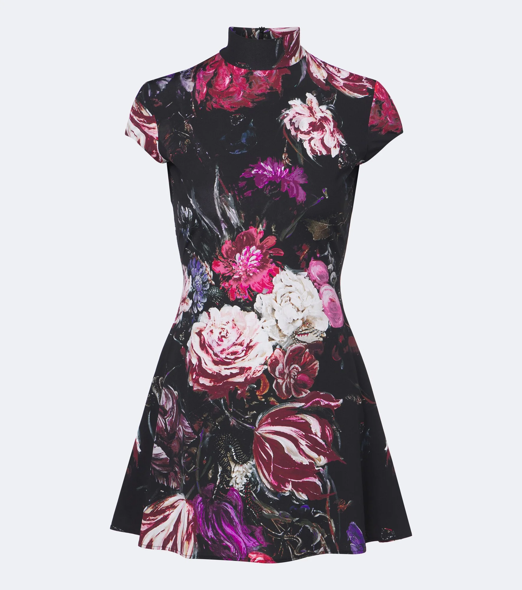 Floral minidress - 1