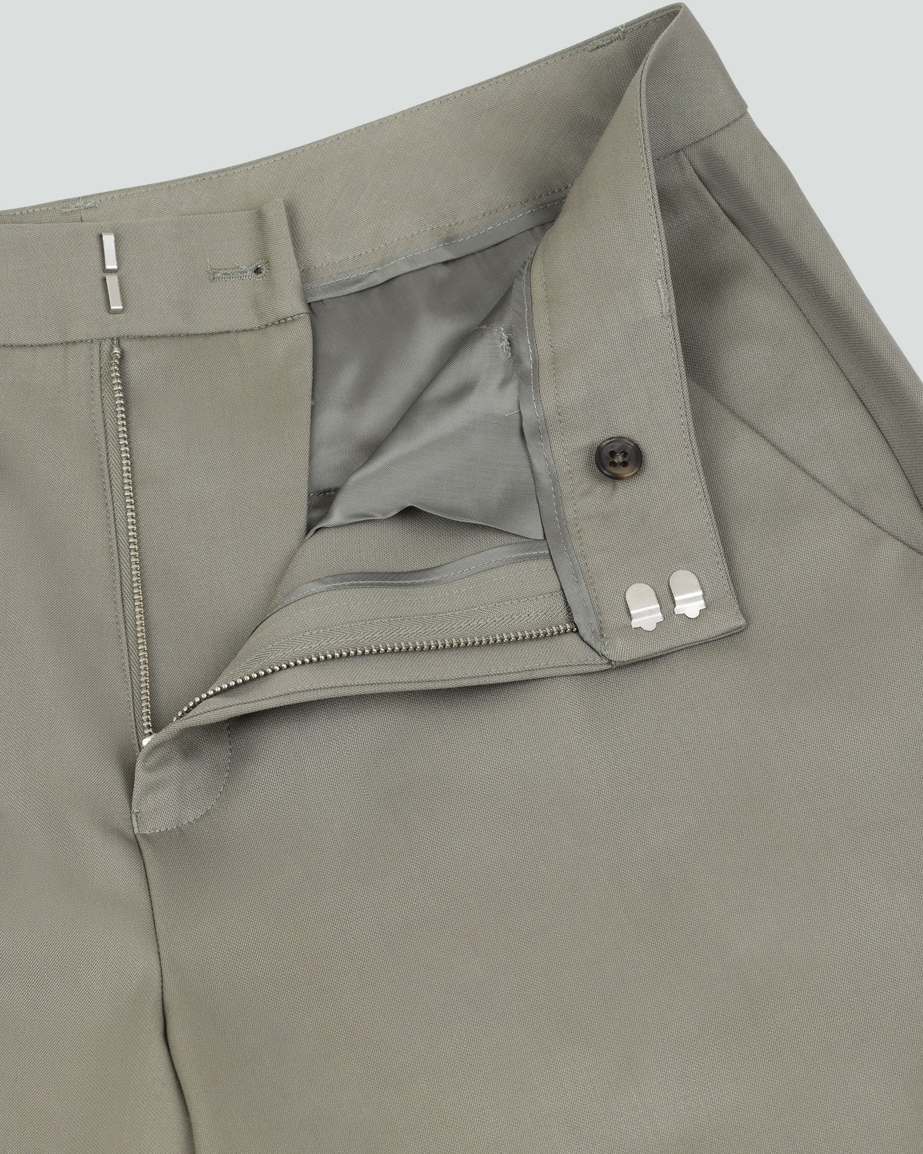 WIDELEG TROUSER KELLY GREEN - 5