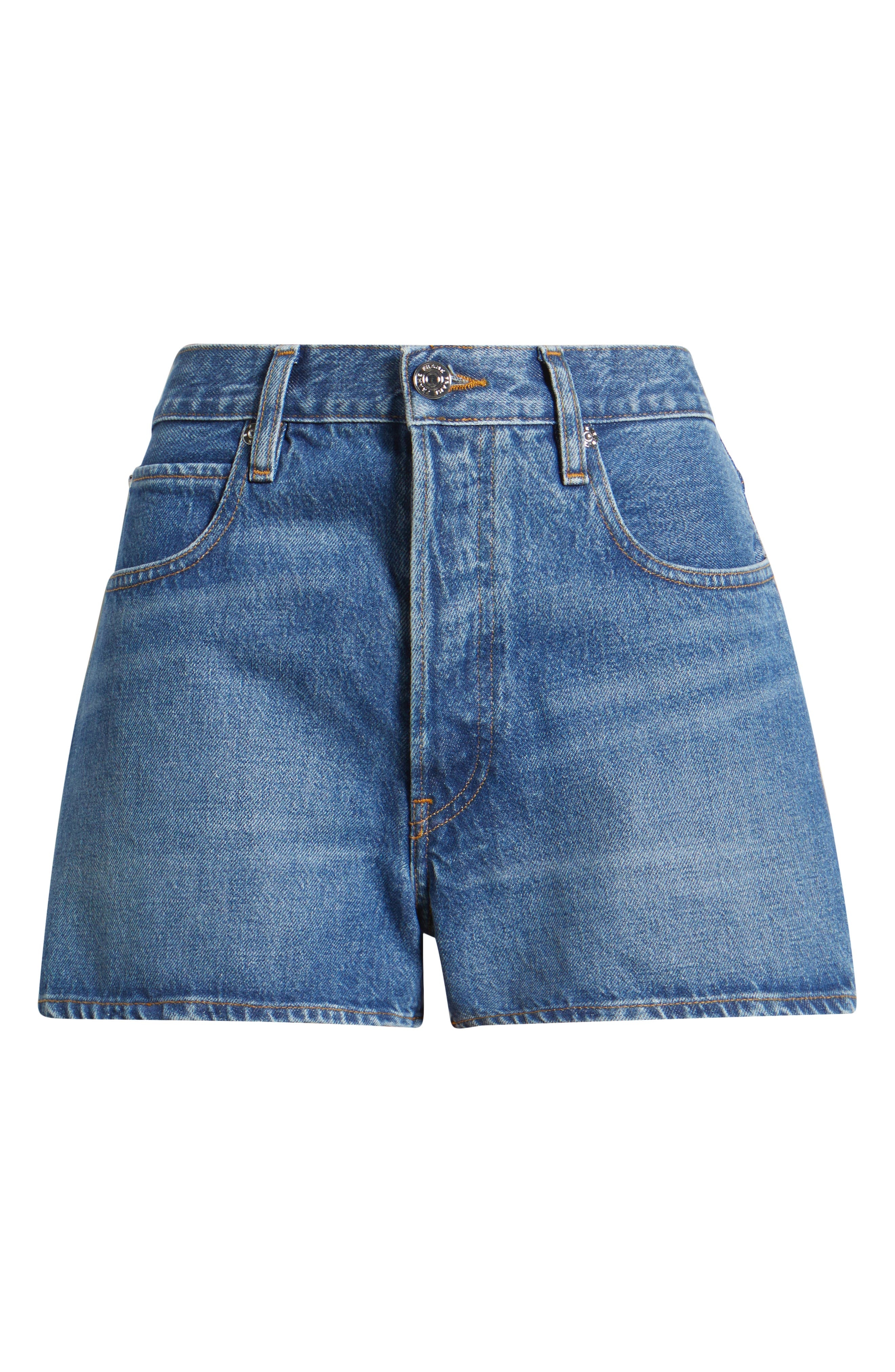 FRAME The Hang Denim Shorts in Overdrive at Nordstrom - 5
