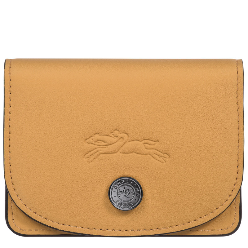 Le Pliage Xtra Card holder Honey - Leather 1