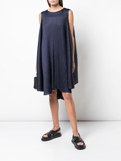 Pleats Please Issey Miyake pleated shift dress outlook