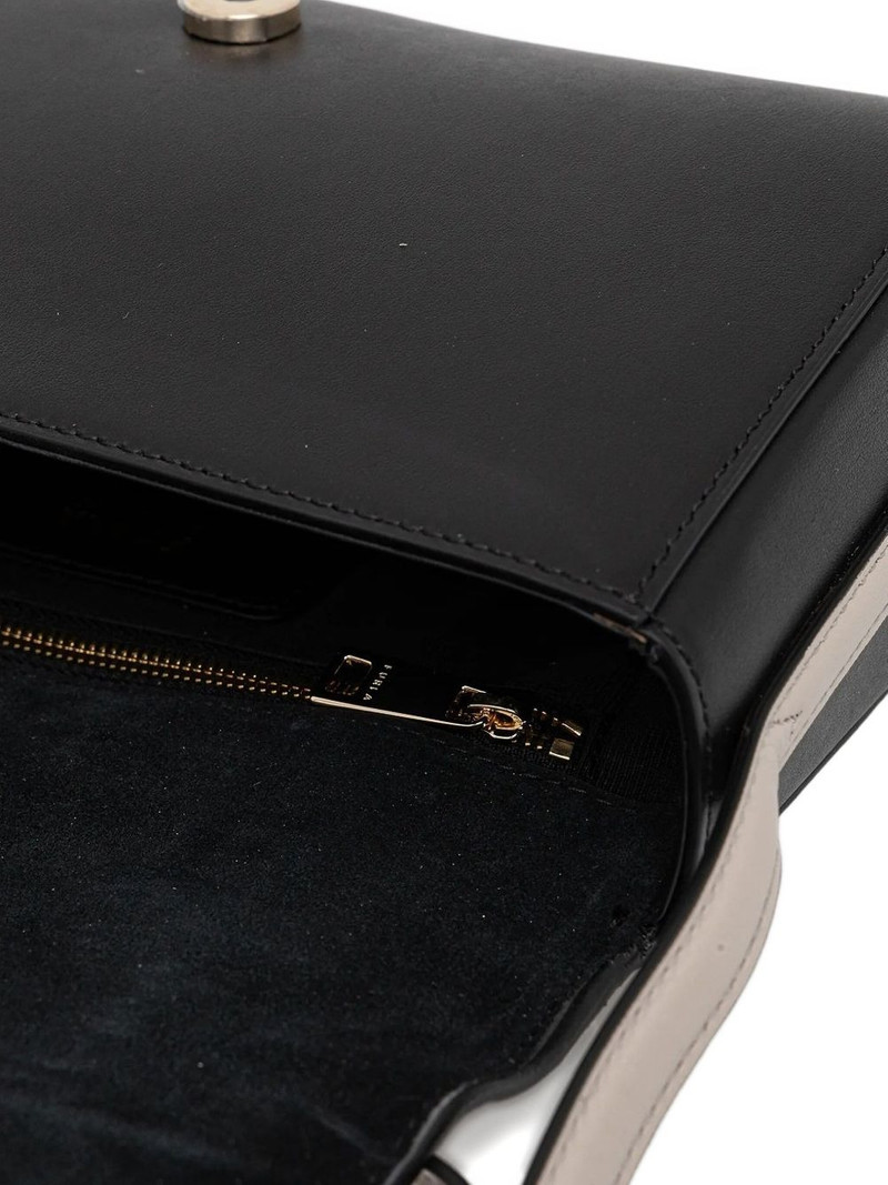 mini Riva S leather flap crossbody bag 3