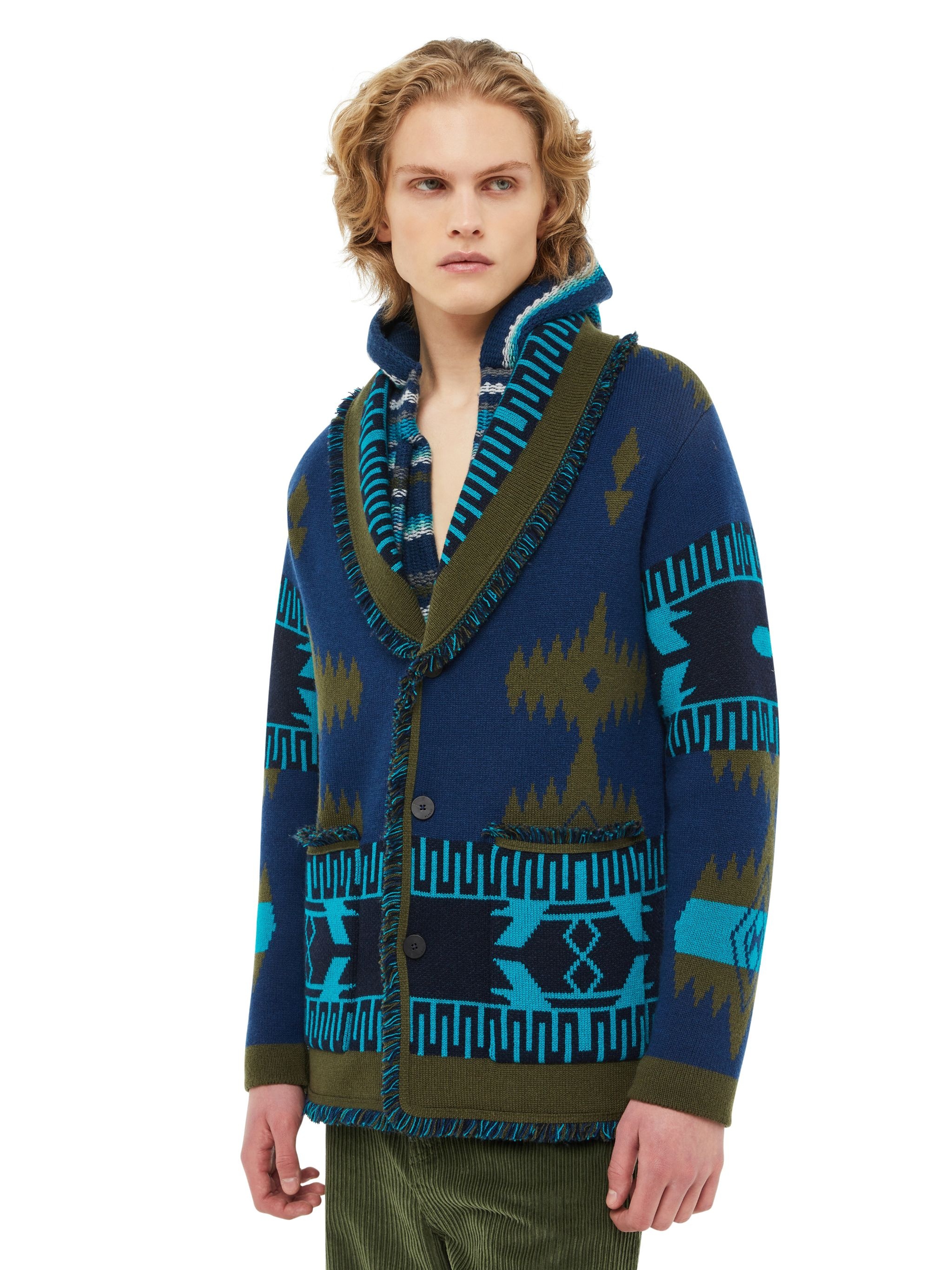 Icon Jacquard Cardigan - 7