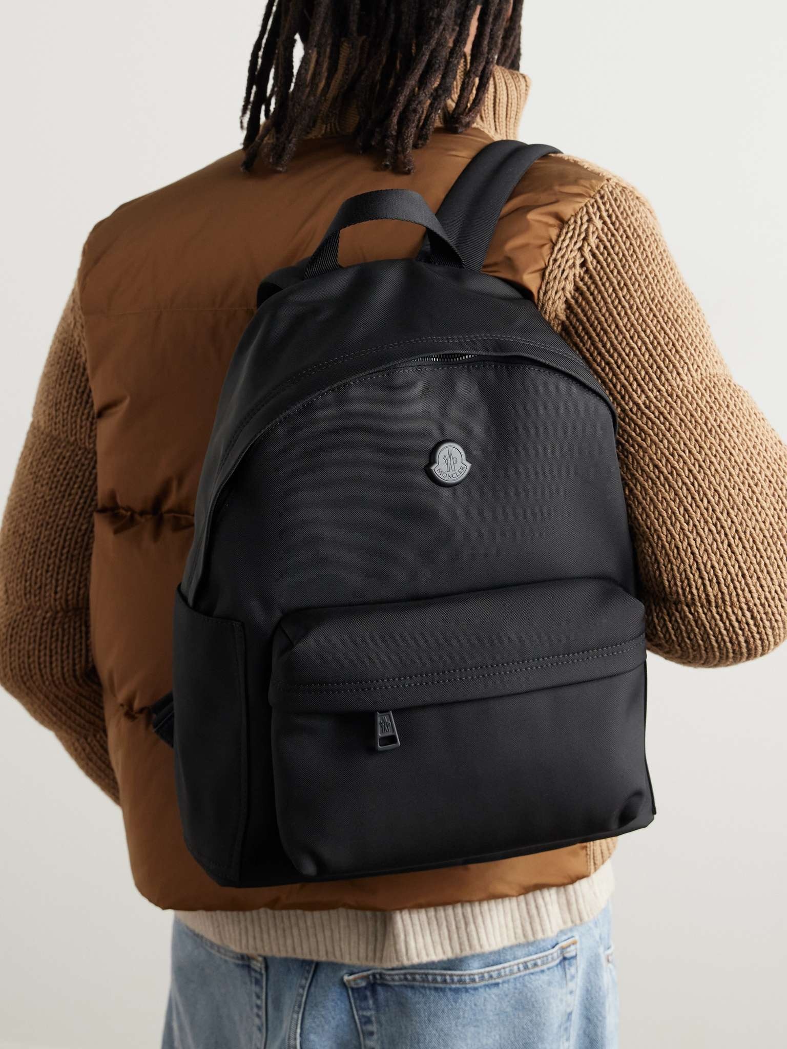 Pierrick Logo-Appliquéd Canvas Backpack - 2