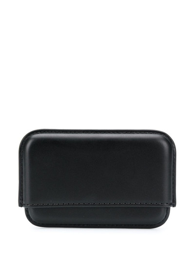 A.P.C. embossed logo stamp cardholder outlook