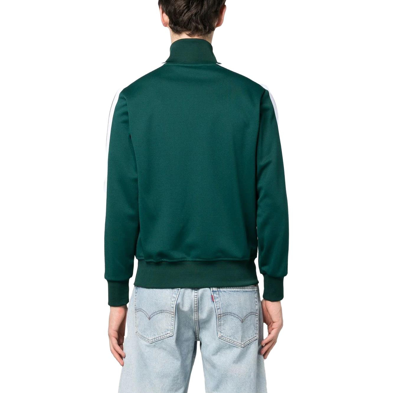 Palm Angels SS23 Classic Track Jacket 'Green White' PMBD001C99FAB0045501 - 3