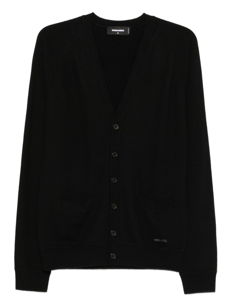 V-neck buttoned cardigan 1