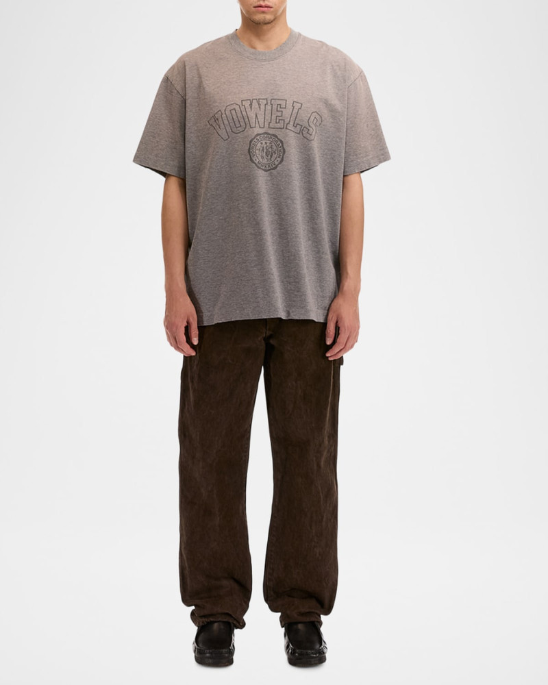vowels Men's Faded Collegiate Tee outlook