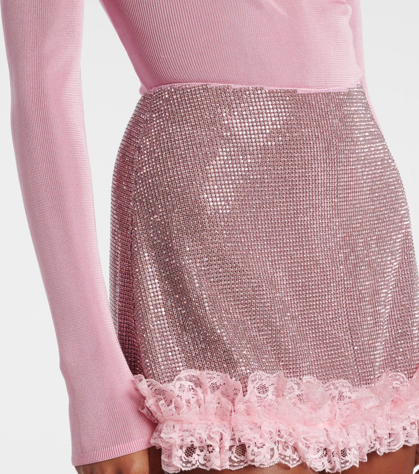 x Christopher Kane cutout lace-trimmed bodysuit - 6