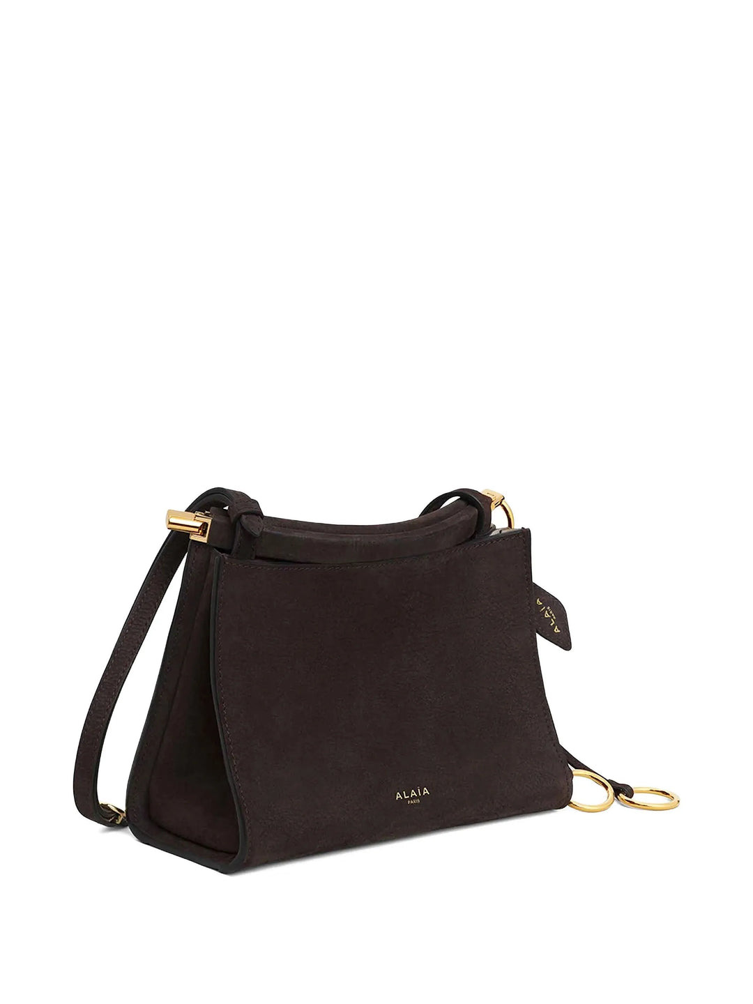 Small Shoulder Bag Nubuck Calfskin Leather - 3