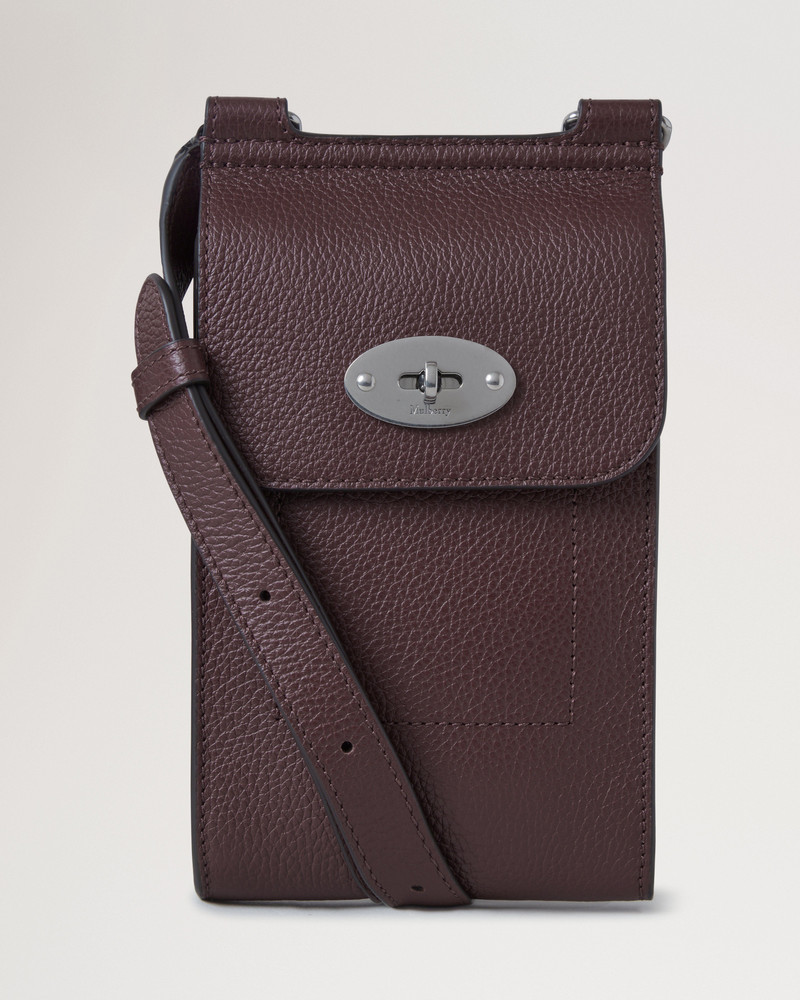 Mini Antony Black Cherry Small Classic Grain 1