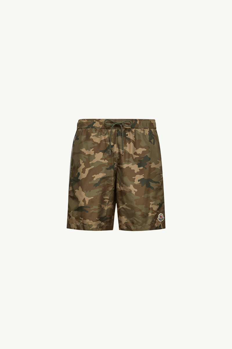 Printed Swim Shorts - 1