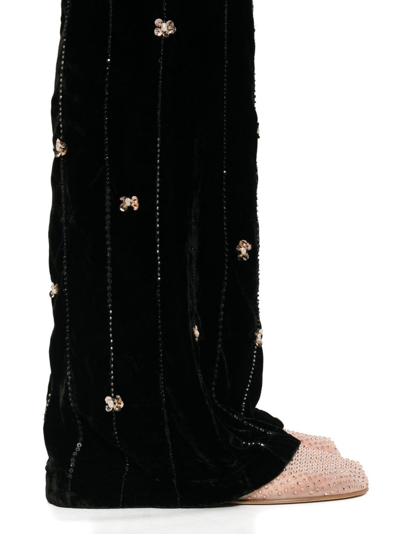 embellished velvet trousers 5