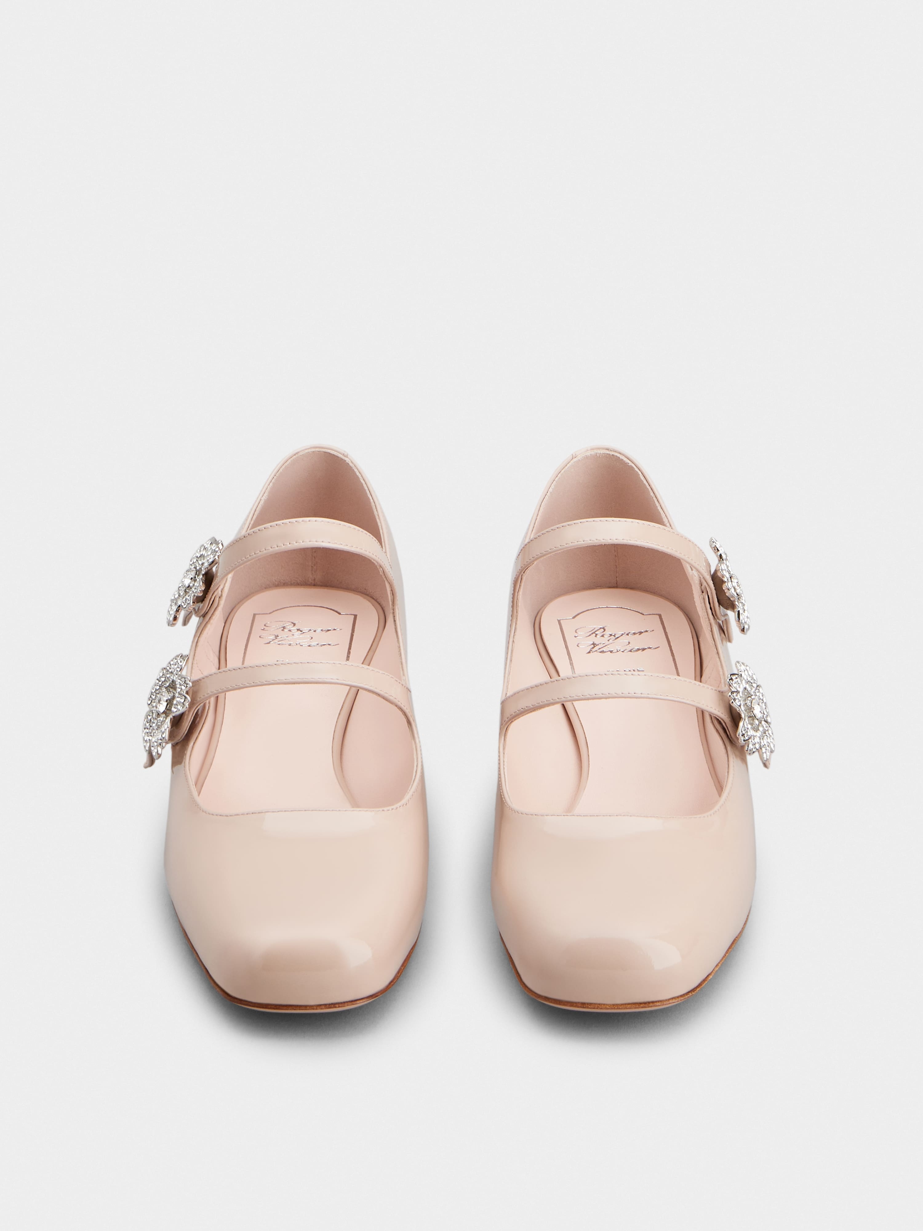 Bouquet Strass Babies Ballerinas in Patent Leather - 7