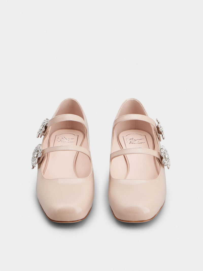 Bouquet Strass Babies Ballerinas in Patent Leather 7