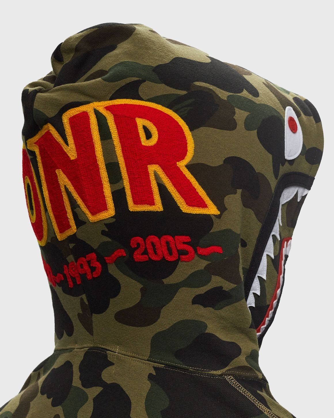 1ST CAMO 2ND SHARK FULL ZIP HOODIE - 5