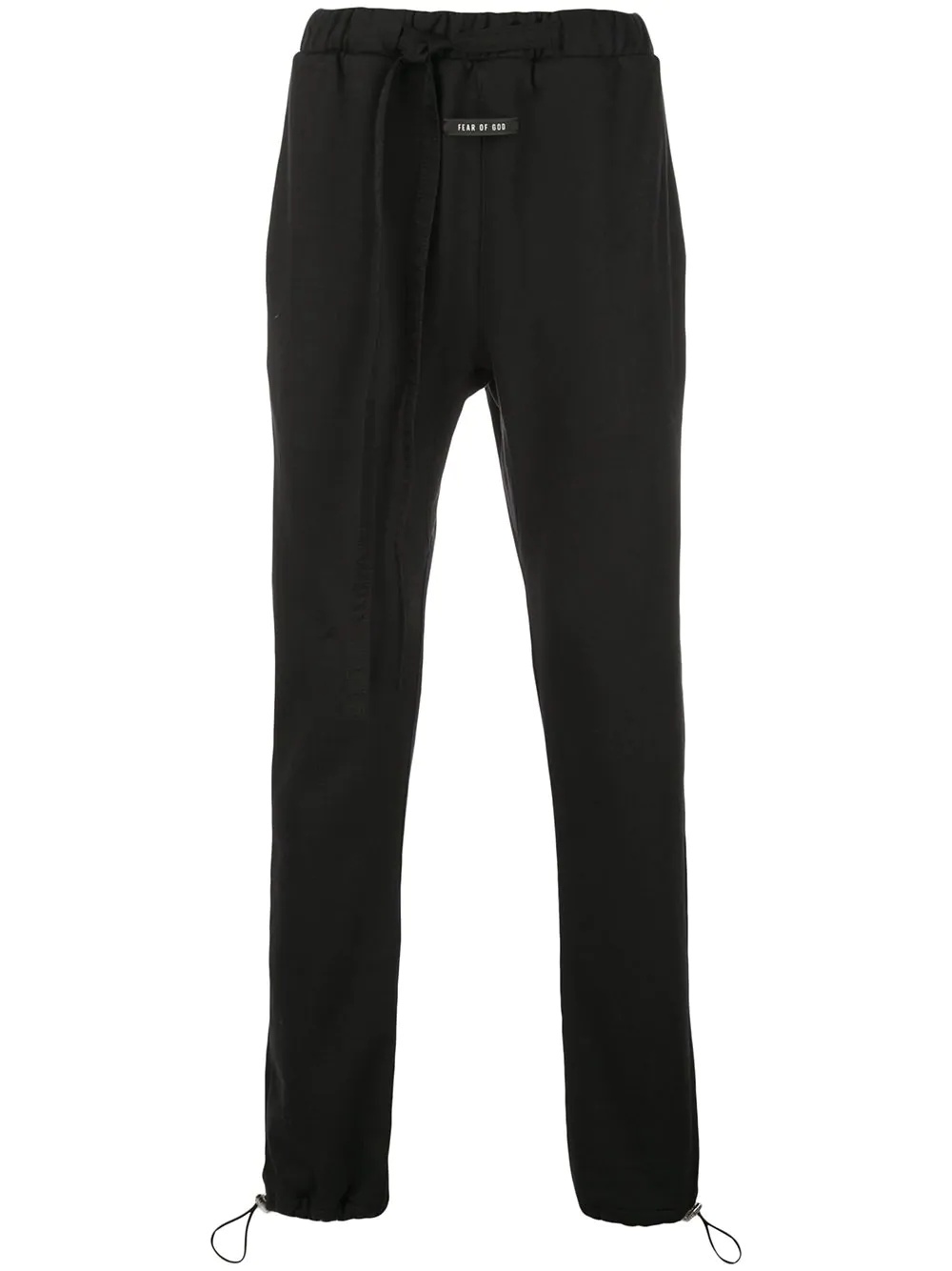 elasticated track pants - 1