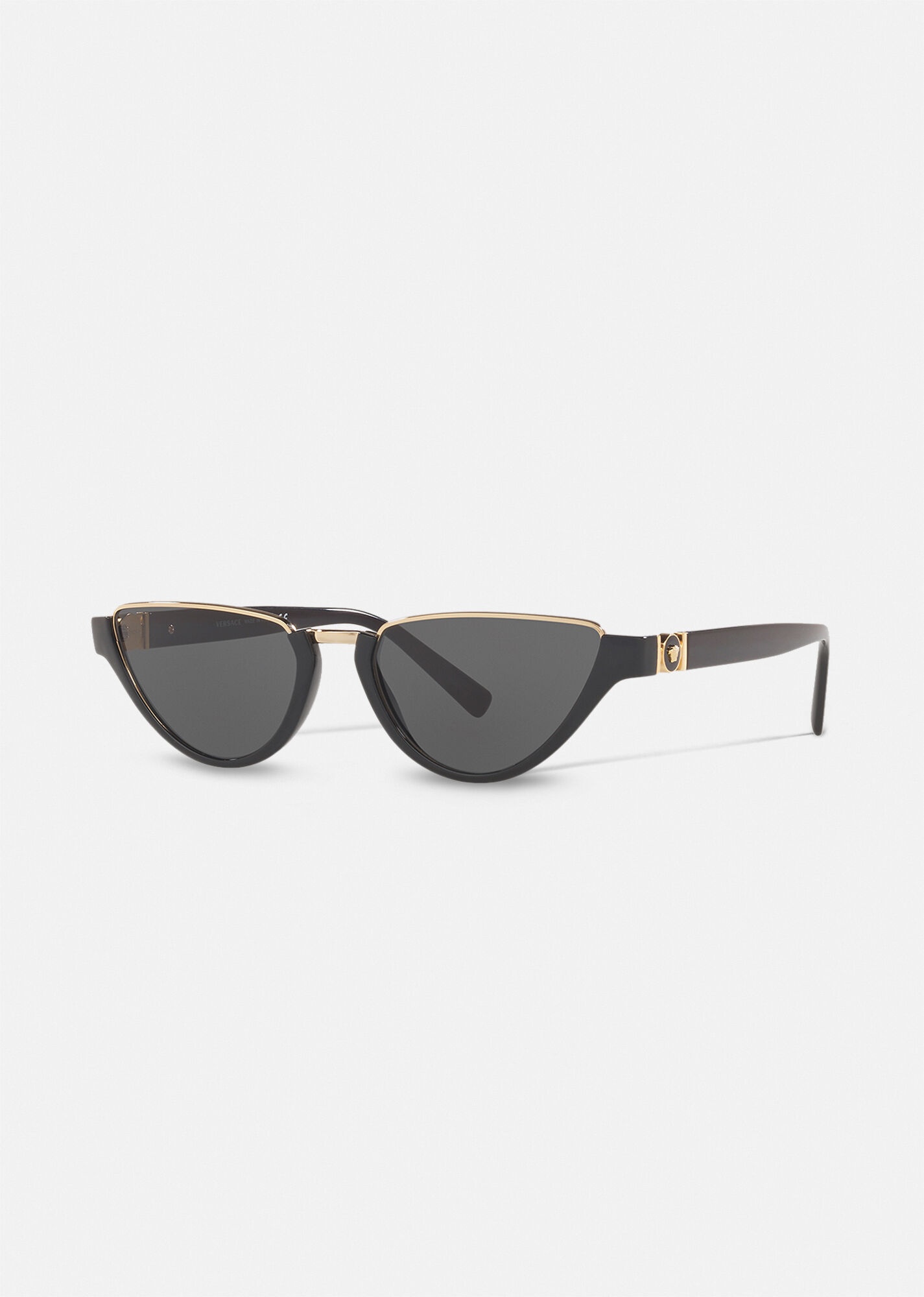 Cut-Off Medusa Medallion Sunglasses - 1