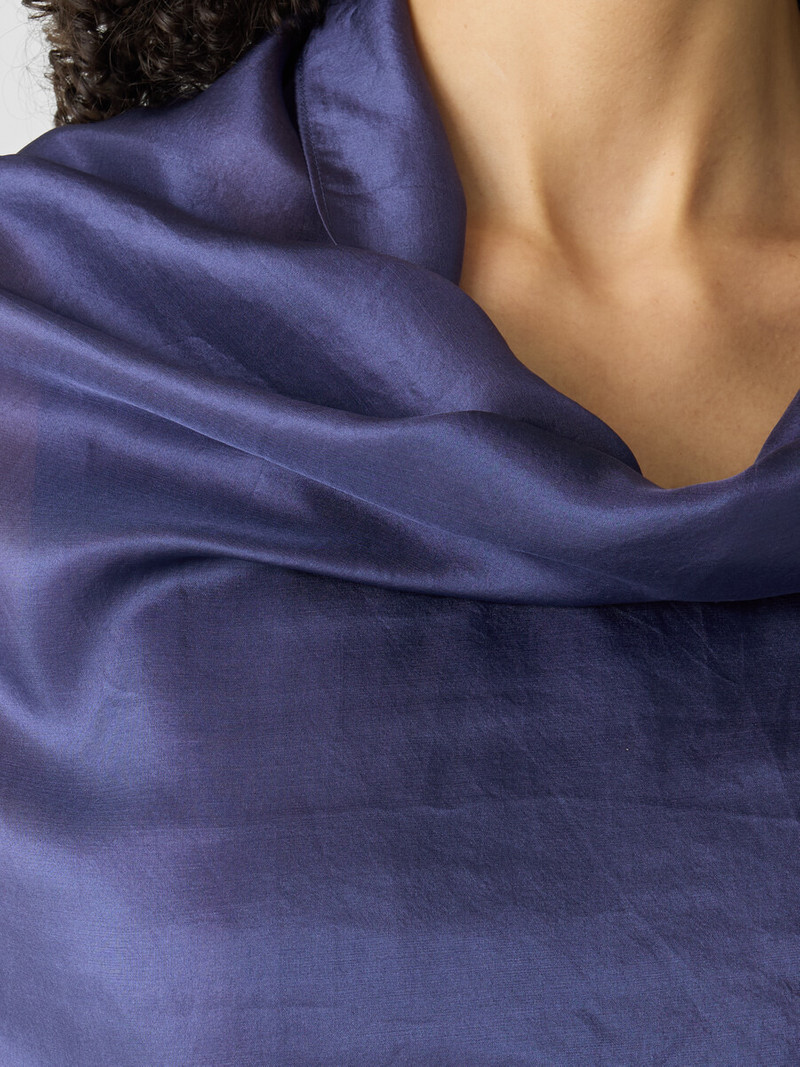 Washed Transitional Silk Scarf 4