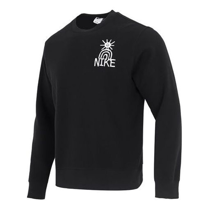 Nike As M Nsw Hbr-C Bb Crew Logo DQ4073-010 - 1