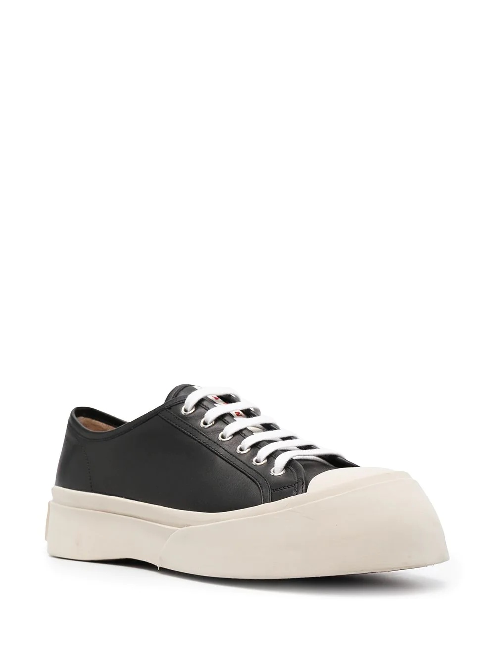 low-top platform sneakers - 2