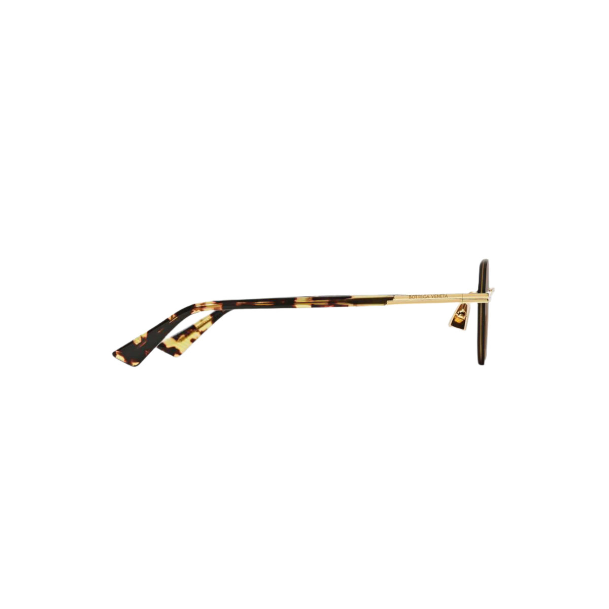 GLAZE RIMLESS SUNGLASSES (GOLD/BROWN) - 2