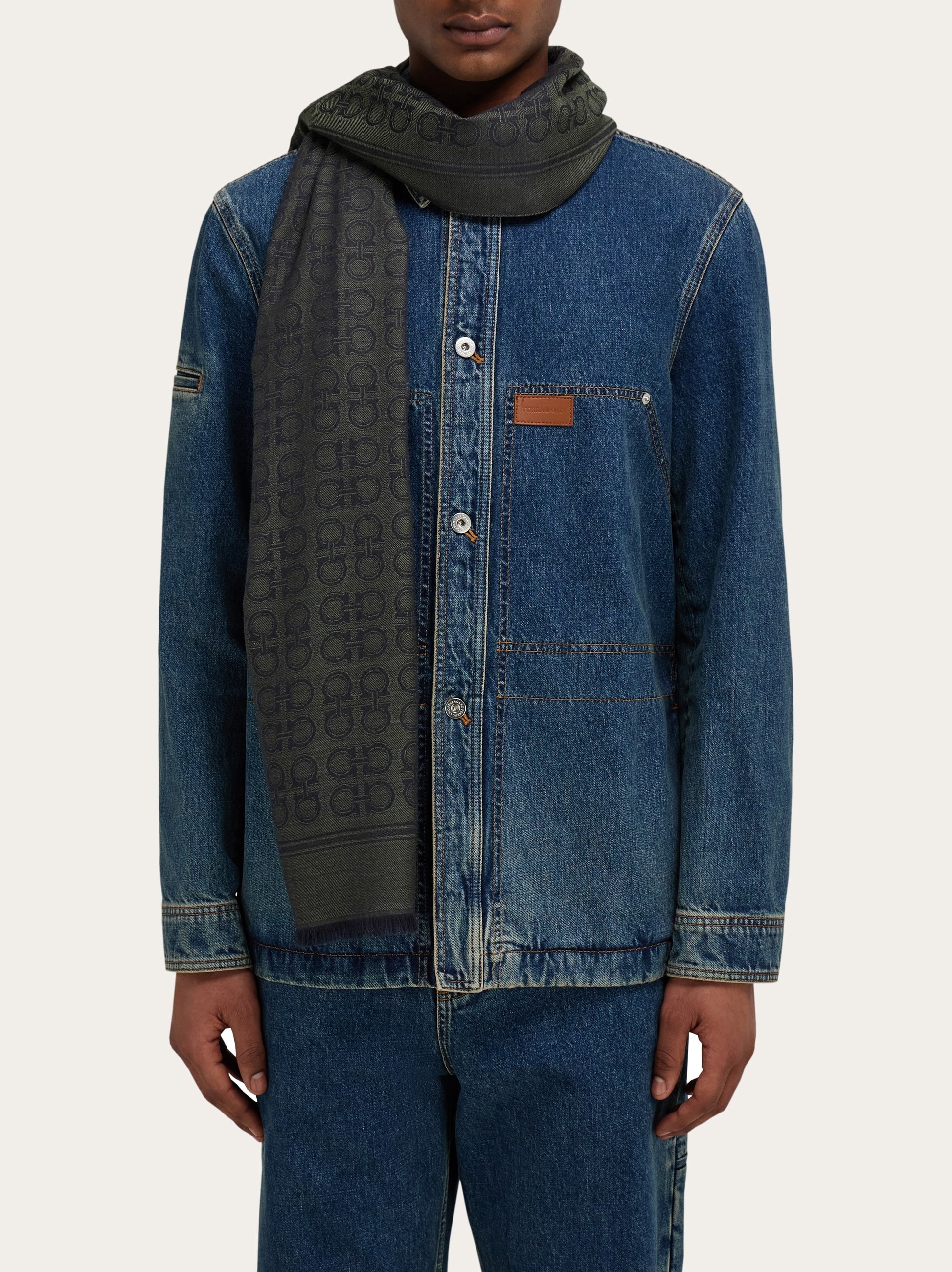 Gancini square stole - 3