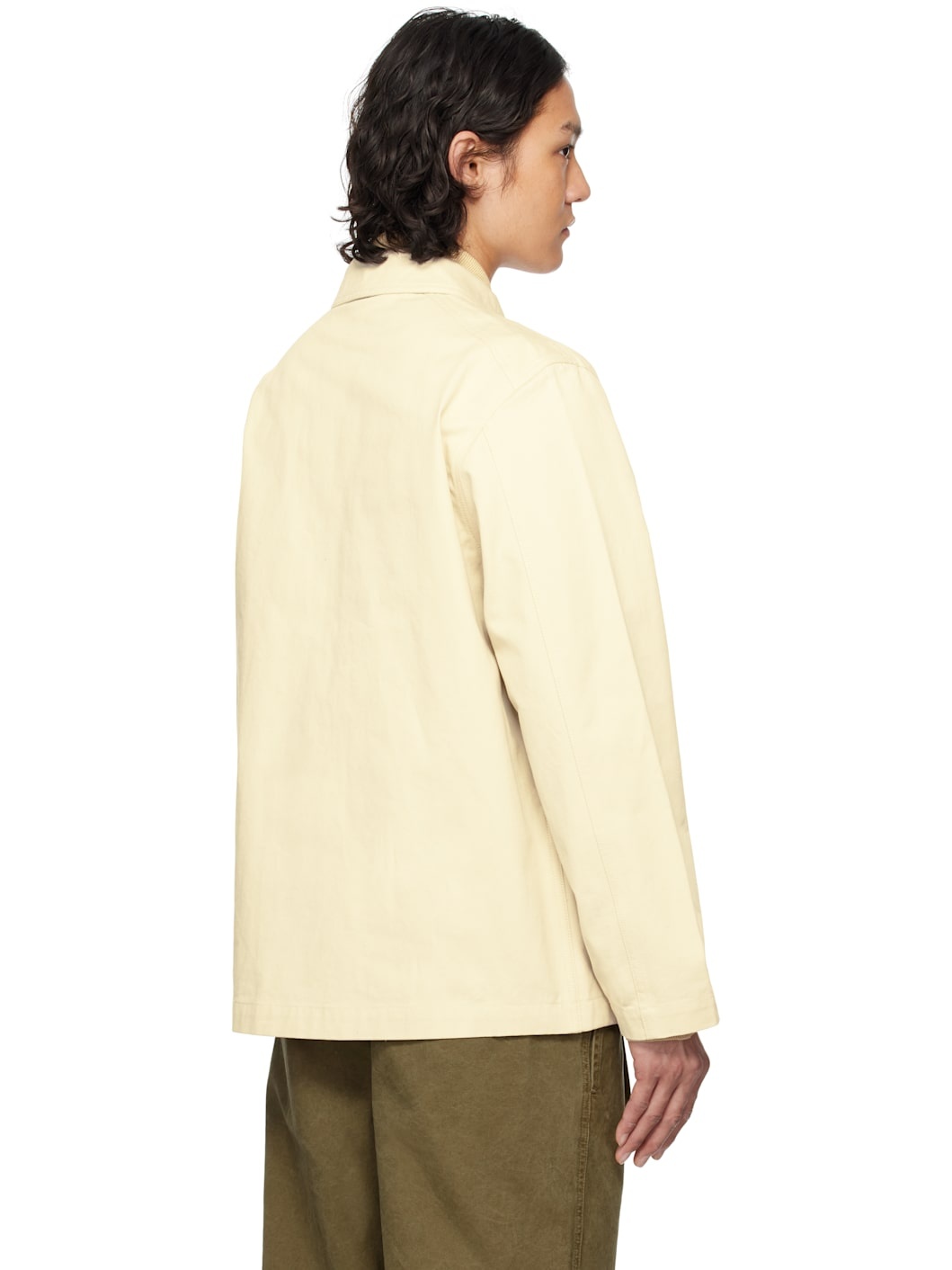 Off-White Double Breasted Chore Jacket - 3