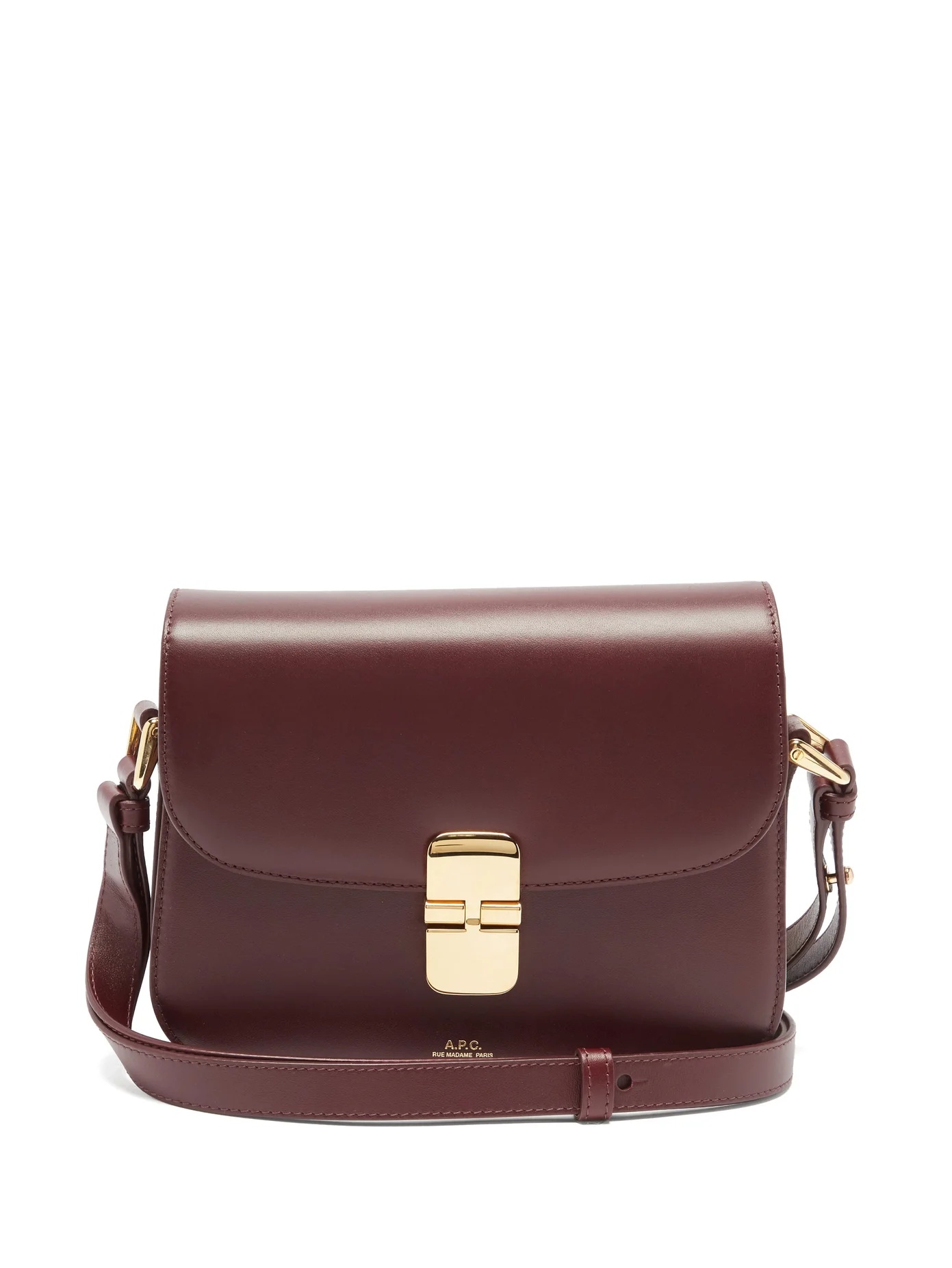 Grace leather cross-body bag - 1