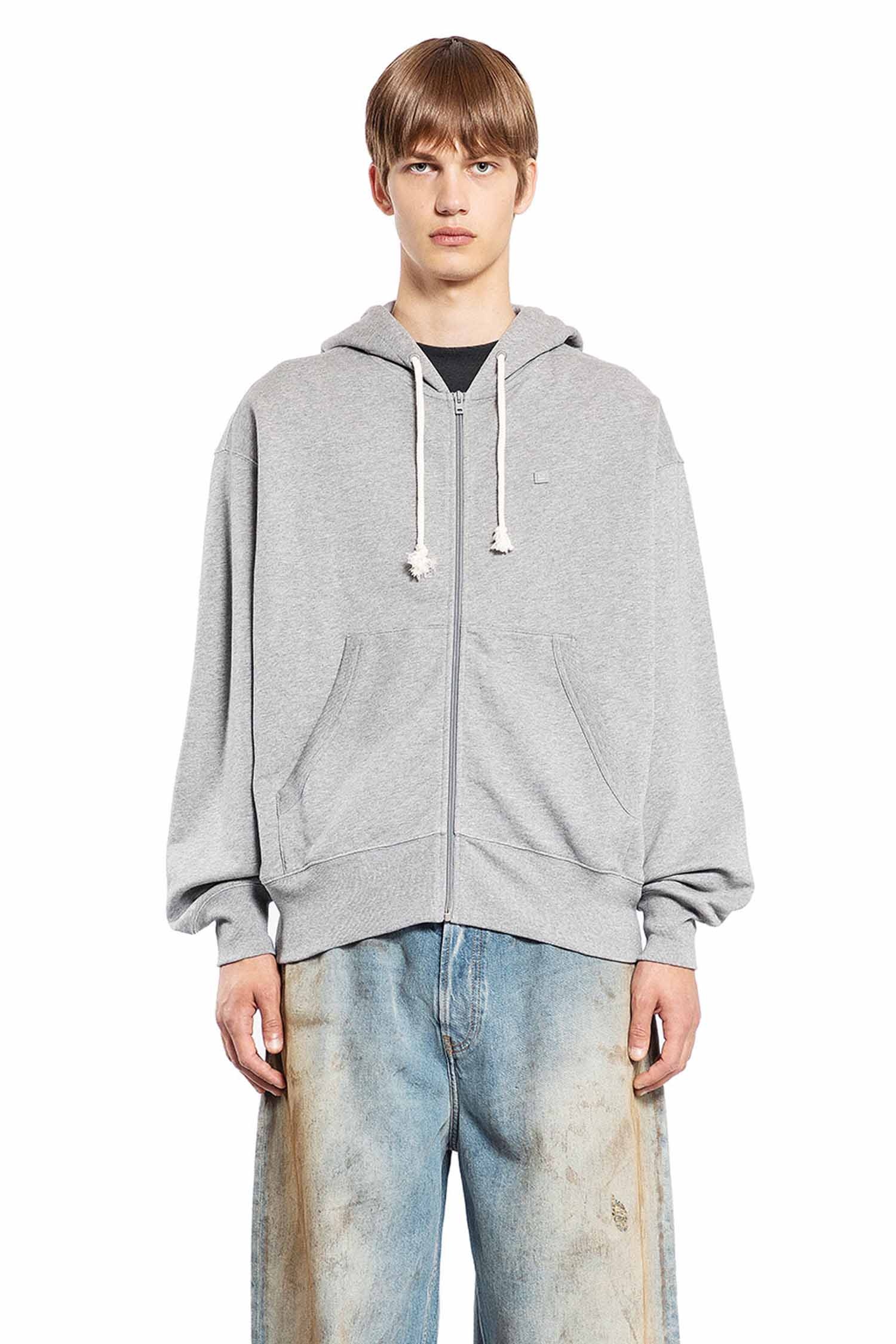 ACNE STUDIOS MAN GREY SWEATSHIRTS - 2