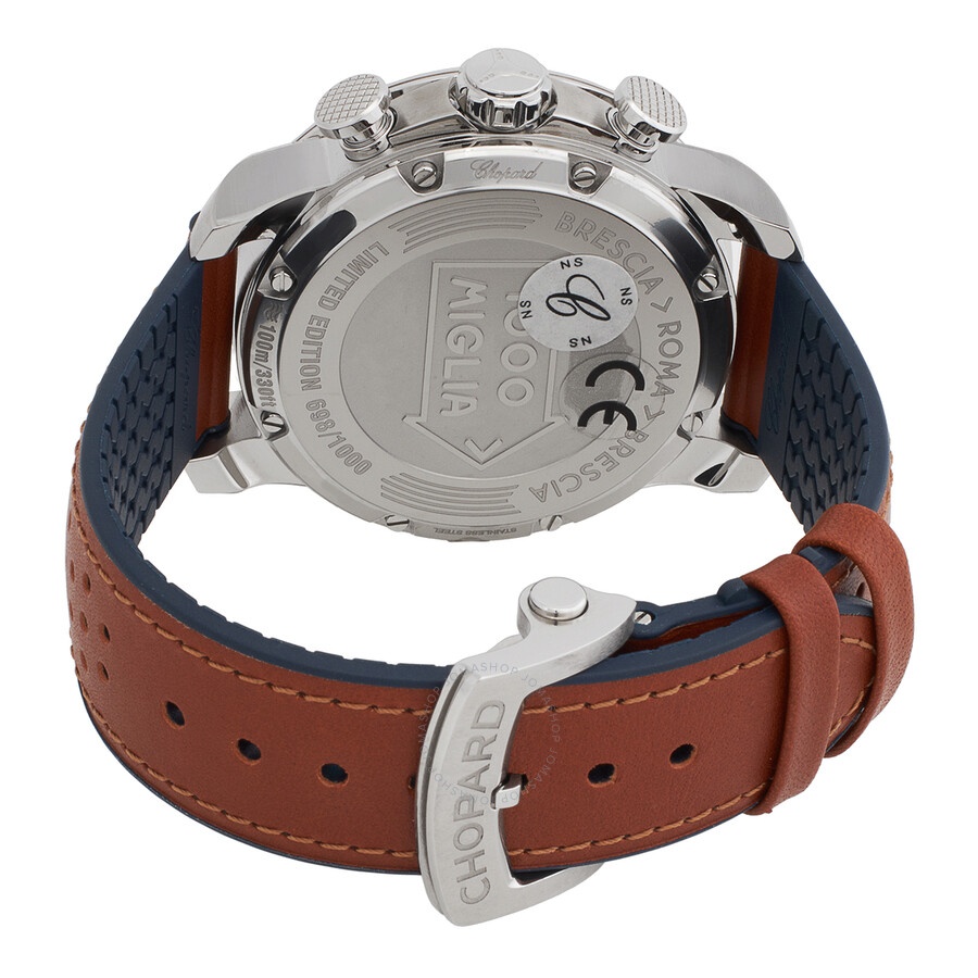Chopard Mille Miglia GT XL Chronograph Automatic Silver Dial Men's Watch 168571-3010 - 3