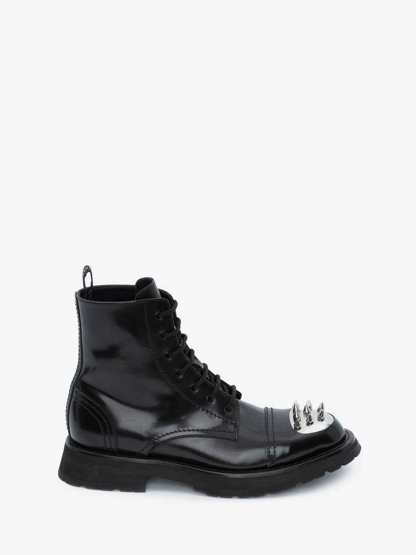 Punk Stud Boot in Black/silver - 1