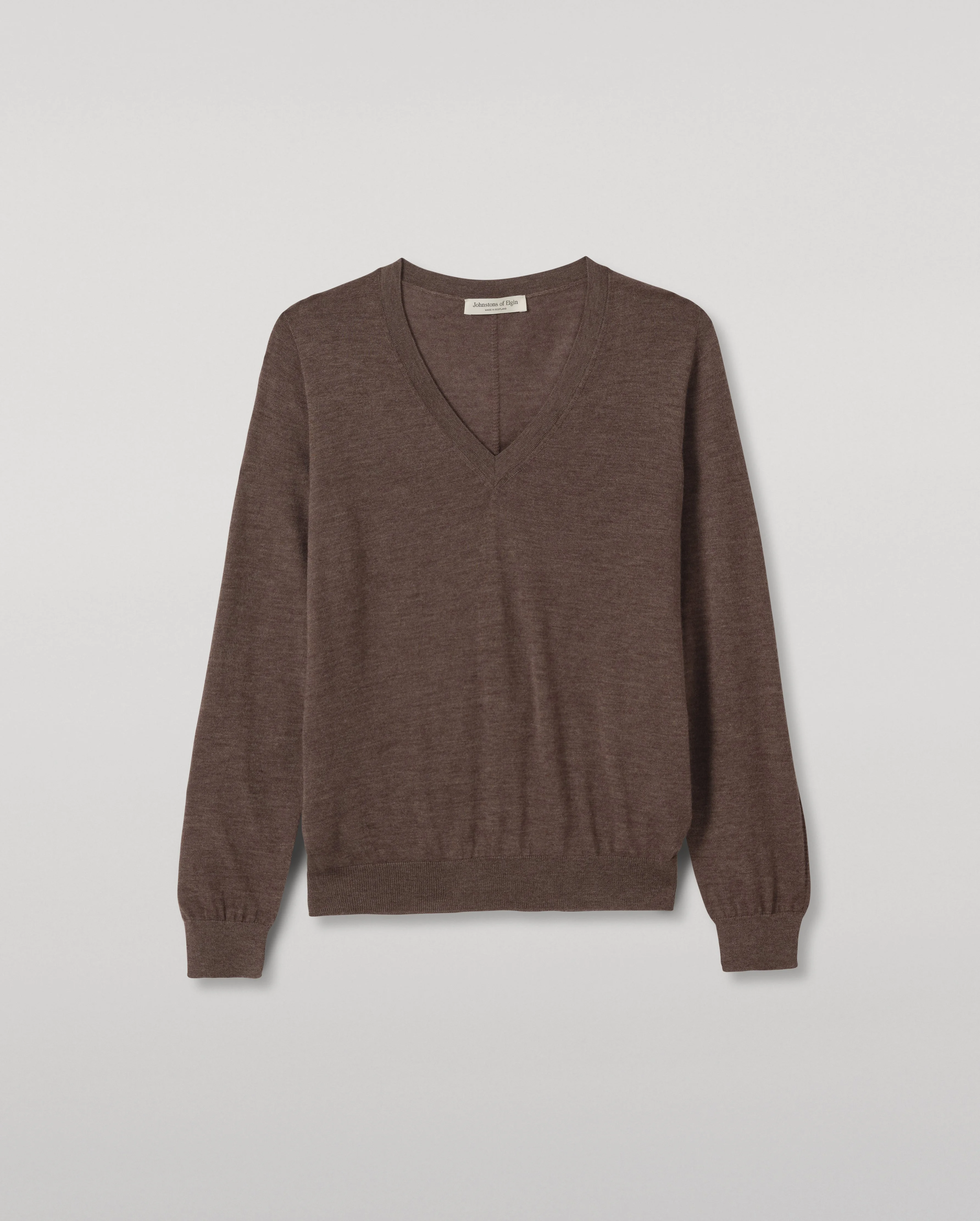 Beatrice Brown Superfine Cashmere Jumper - 1