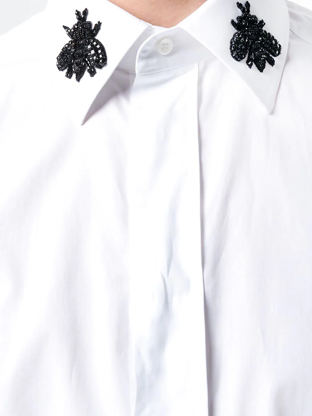 embellished collar shirt - 5