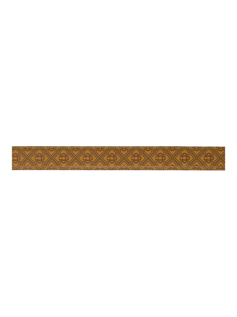 CASABLANCA Tan Monogram CC Belt outlook