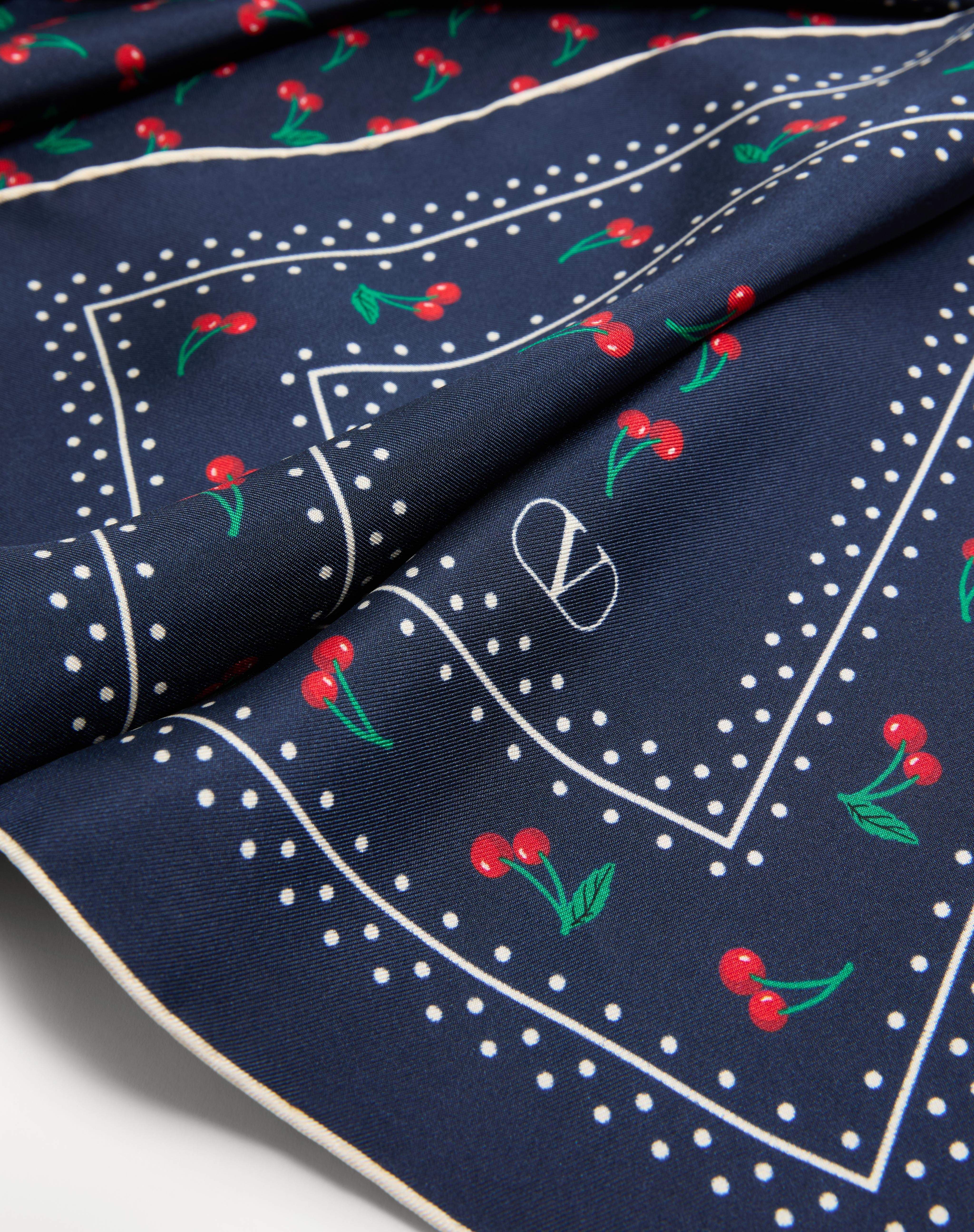 CHERRYFIC SILK SCARF - 3