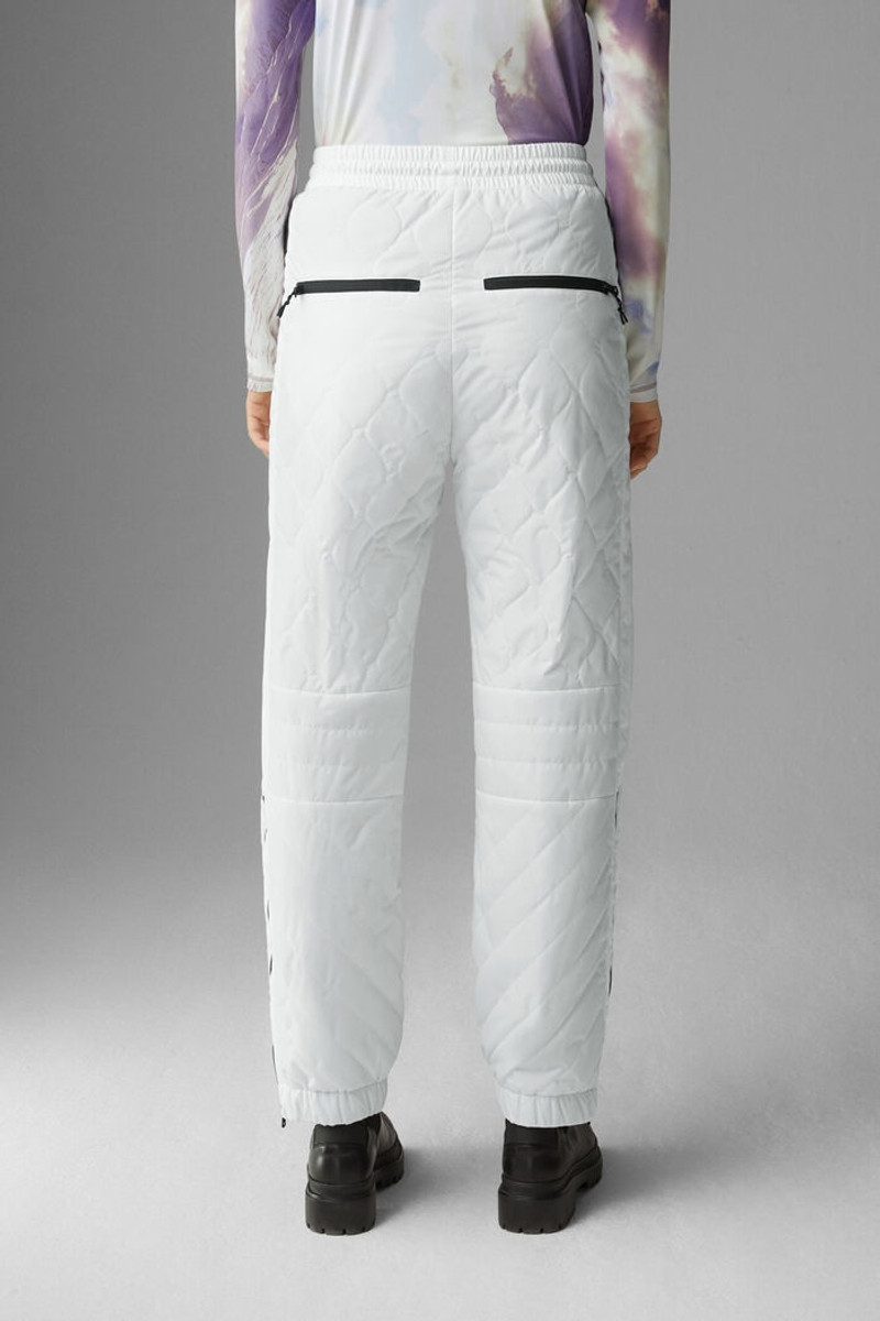 Piotta Quilted ski pants in Off-white 3