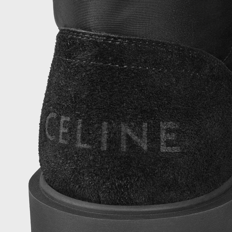 MARGARET BOOT IN Nylon and Suede Calfskin 5