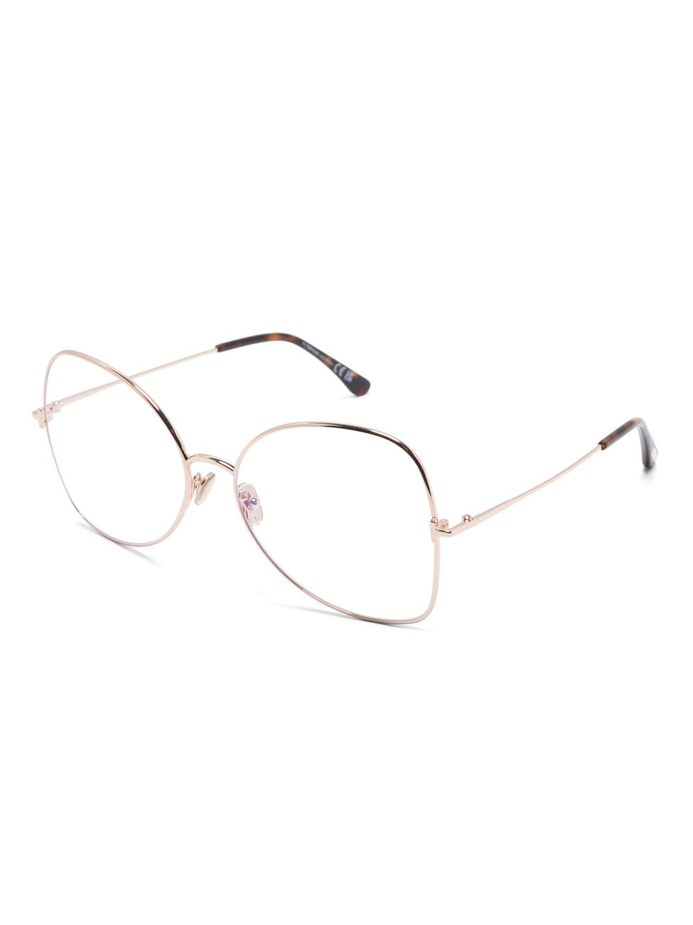 geometric-frame glasses - 2