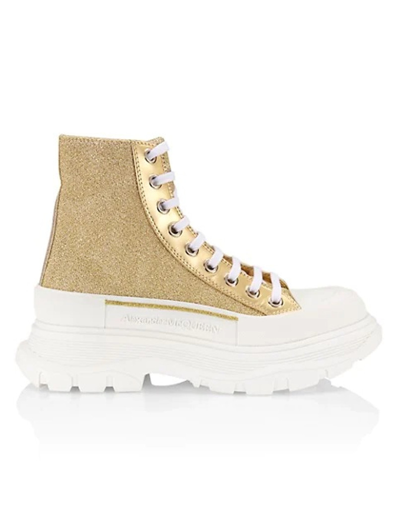 Tread Slick glitter-embellished sneakers - 1