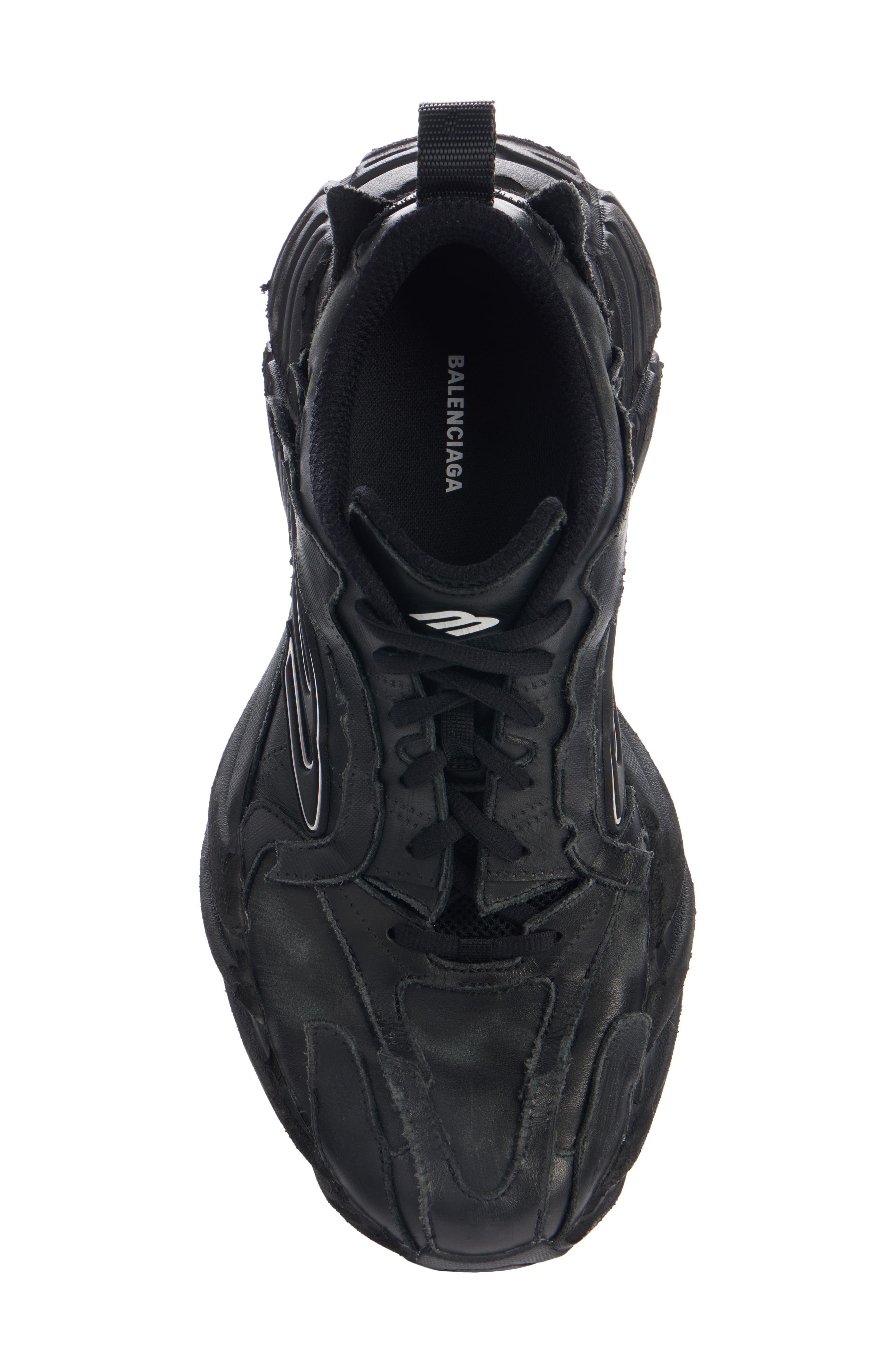 Balenciaga Monday 3B Logo Low Top Sneaker in Black at Nordstrom - 4