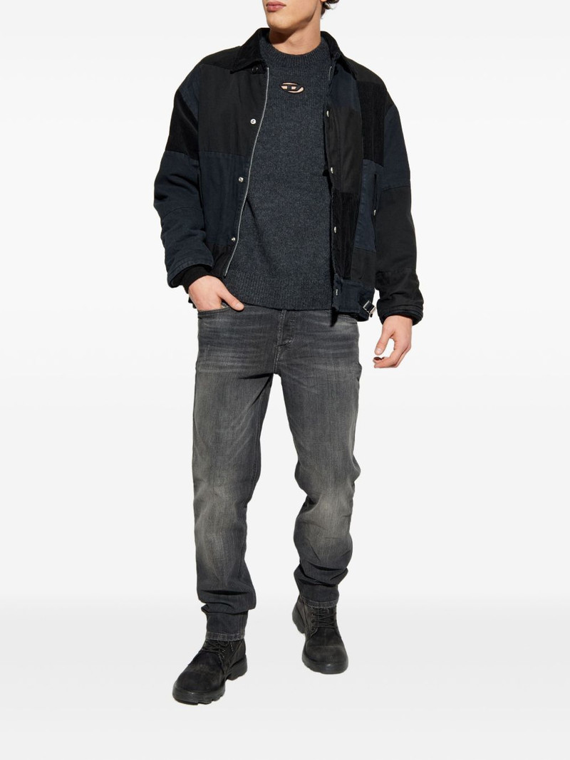 Diesel K-Areeso logo cut-out sweater outlook