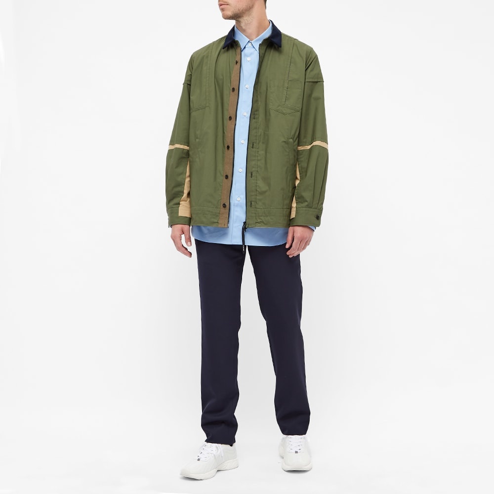 Sacai Poplin Overshirt - 6