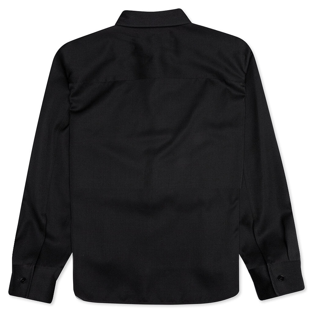 drop-shoulder shirt jacket - 3