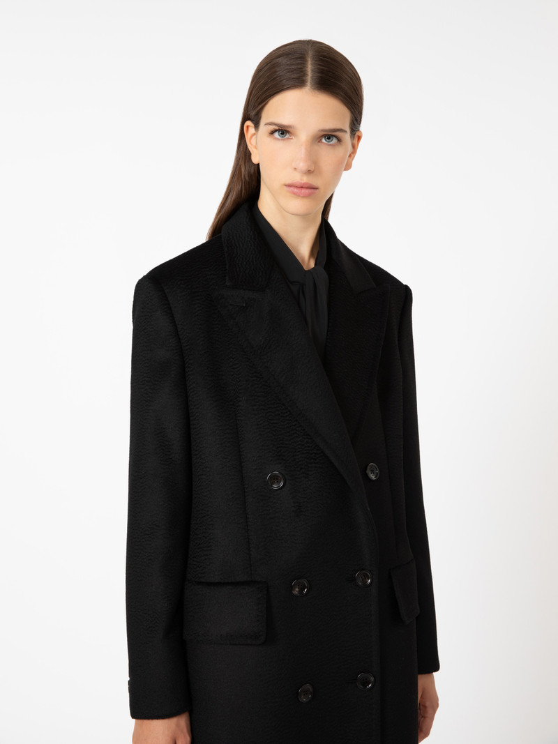 COSA Double-breasted camel coat 5