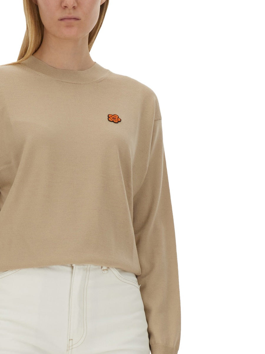 Kenzo Women Jersey With Logo Patch - 4