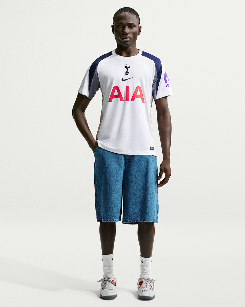 Tottenham Hotspur 2025/26 Stadium Home Men's Nike Dri-FIT Soccer Replica Jersey 4